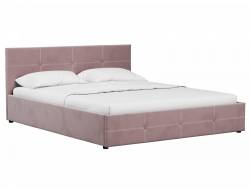 Кровать 1800 с основанием Синди Мазерати 15 серо-розовый