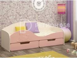 Кровать Юниор-8 Розовый