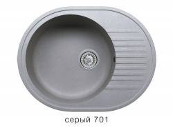 Кухонная мойка Tolero R-122 Серый 701