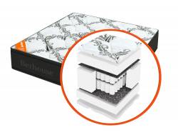 Матрас 90х190 Mega mult с поролоном MultiPocket Black and White
