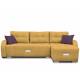 Диван Милан Shaggy Mustard