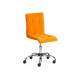 Кресло офисное Zero флок оранжевый