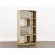 Стеллаж малый (О-10) Eclectic lite Дуб рокпайл-Мокко