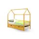 Кровать-домик Svogen с ящиками натура без покрытия
