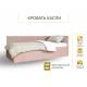 Кровать с подъемным механизмом Касли Пудра Velutto 11