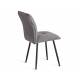 Стул обеденный Sweet LT флок серый