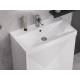 Тумба с раковиной Edge 70 напольный белый