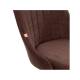 Кресло офисное Swan флок коричневый