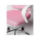 Кресло офисное BN 7166 белый-розовый