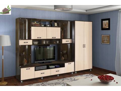 Стенка в гостиную Аллегро 4 (3,05 м)