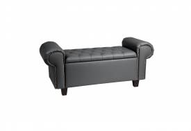 Банкетка Милан серый