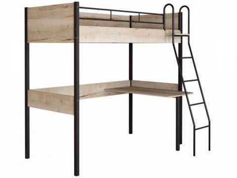 Кровать-чердак Дельта-лофт 20.02.01 Дуб ирландский