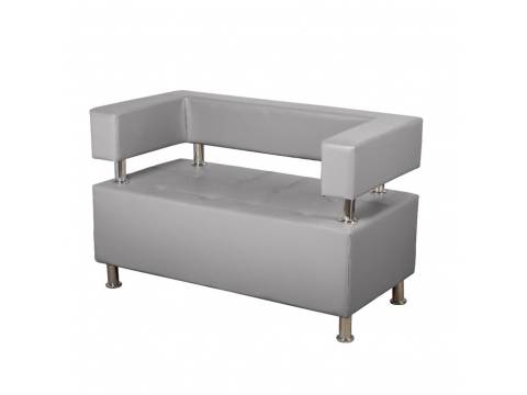 Диван 2 местный Райли серый