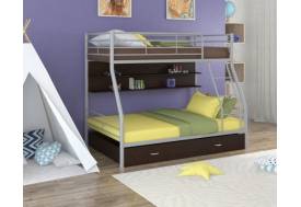 Двухъярусная кровать Гранада - 2 ПЯ серый