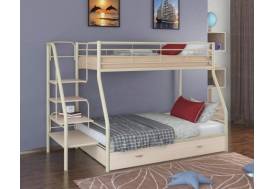 Двухъярусная кровать Толедо 1Я слоновая кость молочный