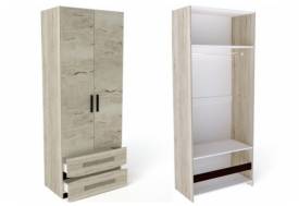 Шкаф 2-х дверный Мале