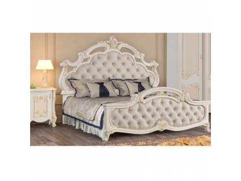 Кровать 1800 мм Рафаэлла слоновая кость матовый