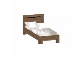Кровать 900 Гарда Дуб галифакс Табак