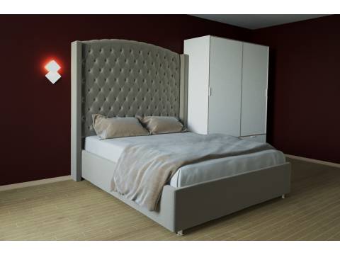 Кровать 1800 Берлин люкс подъемным механизмом 03ЛБР