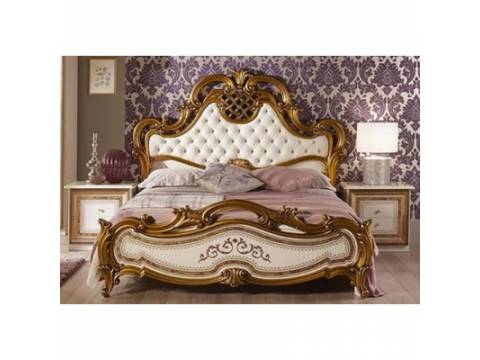 Кровать двухспальная 1600 мм Анита Беж