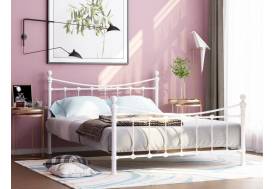 Кровать металлическая Эльда Белый