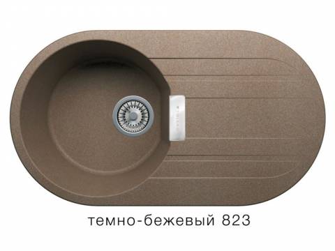 Кухонная мойка Tolero Loft TL780 Темно-бежевый 823