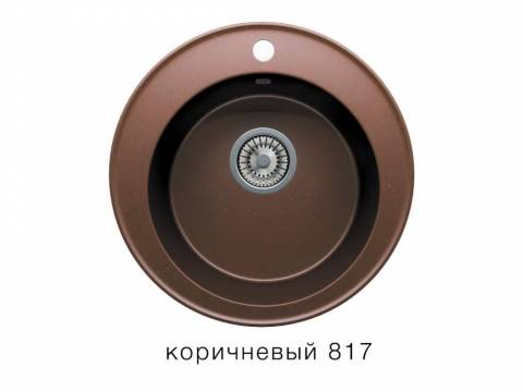 Кухонная мойка Tolero R-108 Коричневый 817