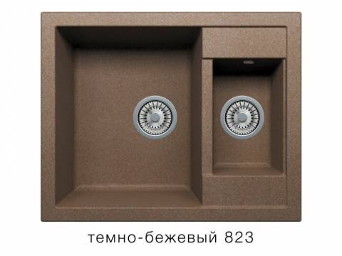 Кухонная мойка Tolero R-109 Темно-бежевый 823