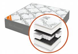 Матрас Mega холкон TFK Gray Night 140х200