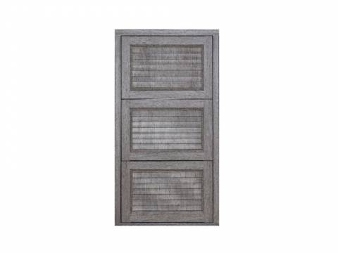 Обувница Комфорт 3 секции Ф001 Дуб скальный темный