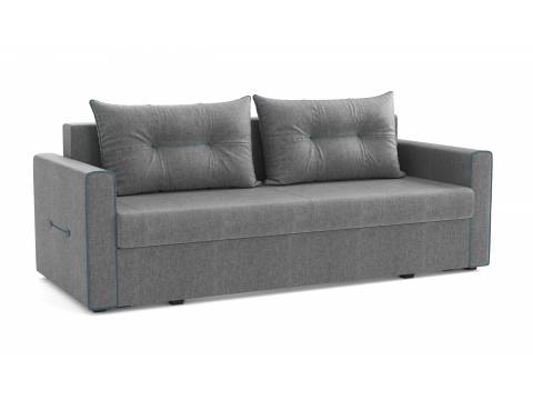 Диван Оригами жаккард тесла серый/тесла деним