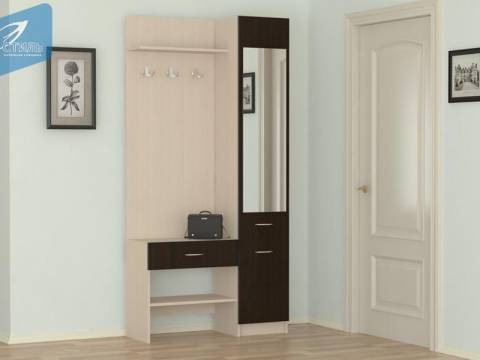 Прихожая Домино 2 (У) венге/дуб молочный