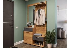 Прихожая Сафари Дуб крафт золотой