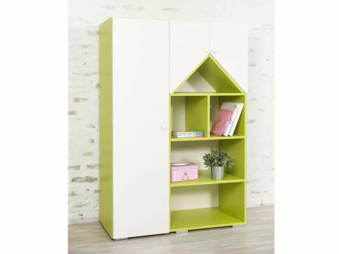 Шкаф-стеллаж Домик