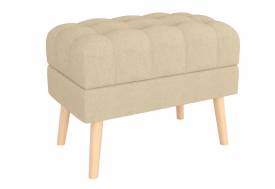 Банкетка Лейла 6-5125 ткань бежевый