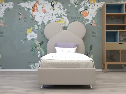 Кровать Маус с ортопедическим основанием 02МАУС 900*2000