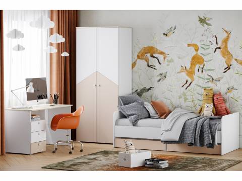 Детская комната Банни фасад бисквит