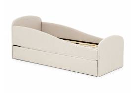 Кровать с ящиком Letmo карамель (рогожка)