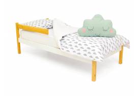 Кровать Svogen classic с бортиком дерево-белый