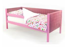 Кровать-тахта мягкая Svogen с бортиком лаванда