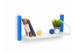 Детская навесная полка Svogen синий