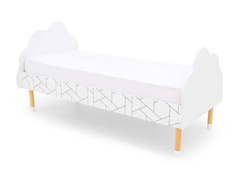 Кровать Stumpa Облако с рисунком Мозаика