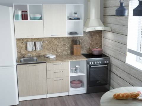 Кухонный гарнитур Ольга нормал 3 1500 мм