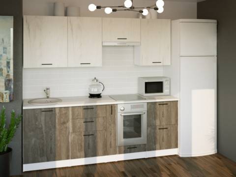 Кухонный гарнитур Сиена компакт 2200 ммм