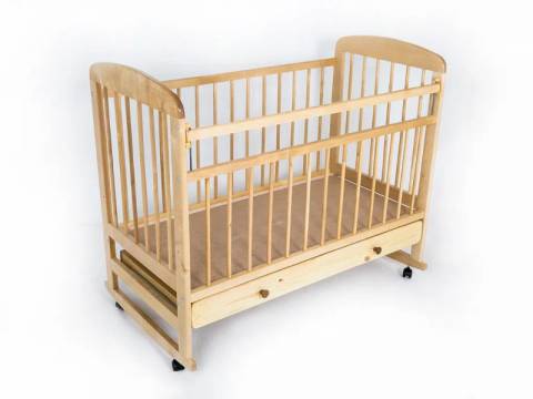 Кровать детская Мишутка №8 светлая