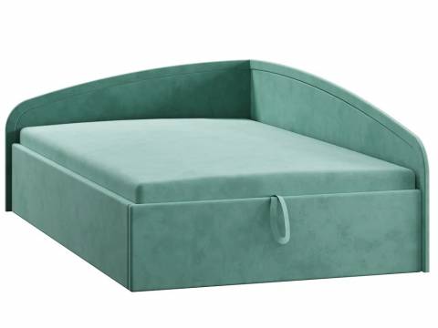 Кровать-тахта Адель вар.1 1200 Ультра минт