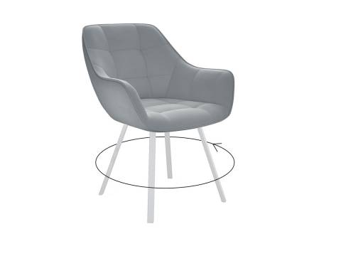 Стул 252 вращающийся Серый