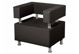 Кресло Райли Кожзам Черный