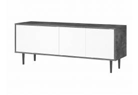 Тумба Некст-3 Камень Темный/Белый