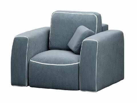 Кресло Бафи-2 комбинация 1 Романо Грей
